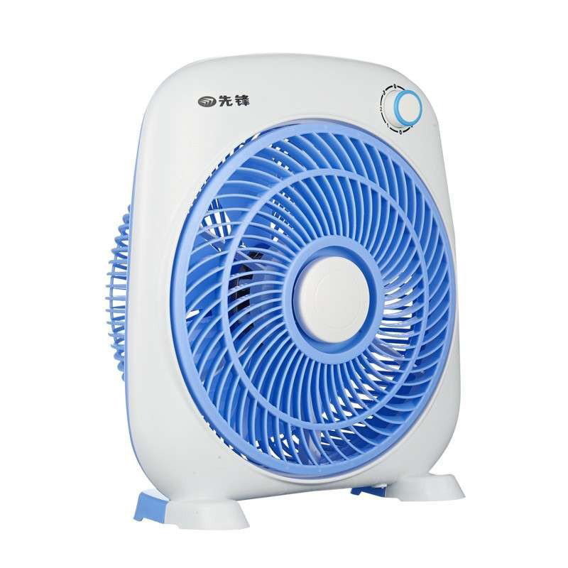 先锋机械台式转页扇KYT25-14AEC/DK3302 电风扇40W-米白配蓝色