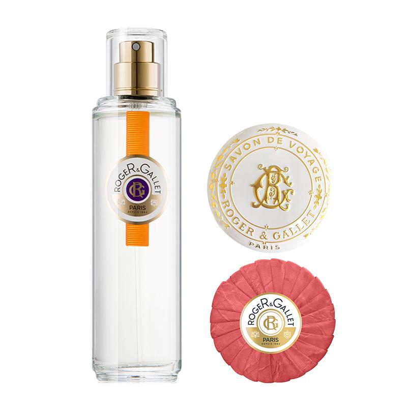香邂格蕾姜花味悦颜香氛100ml+香邂格蕾香氛皂（香型随机）