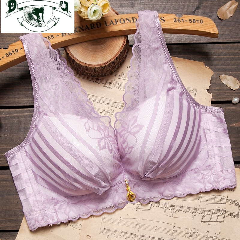 hlcoman文胸套装 hlcoman内衣套装女文胸罩聚拢无钢圈大码小胸性感