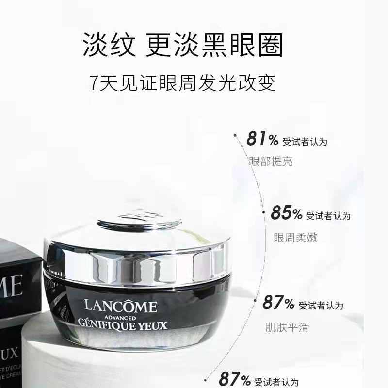兰蔻(LANCOME) 肌底精华焕亮发光眼霜 15ml (单位:瓶)高清大图
