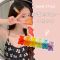1#爱心浅粉色 软糖水果韩国发夹日系ins风糖果少女夹子头饰刘海一字夹边夹发卡