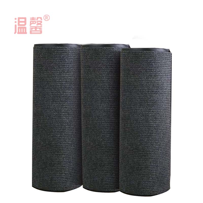 温馨 条纹地毯 灰色1.6米宽 米高清大图