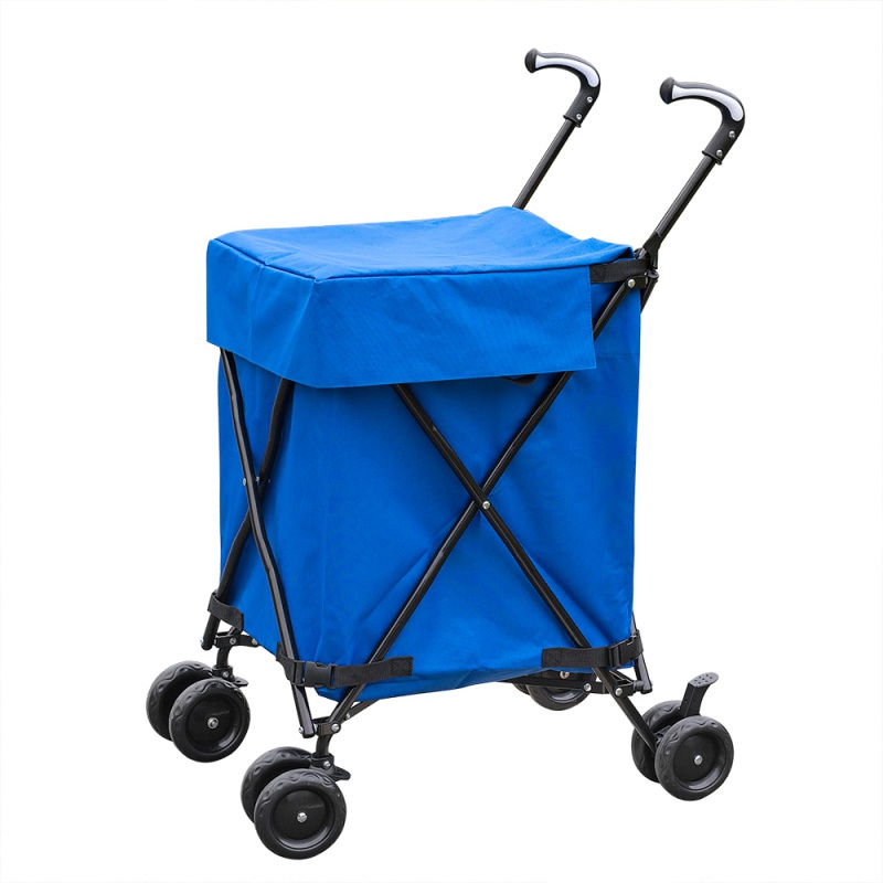 利(ascari)家用折叠手推车野营搬运便携小拖车多功能助行万向轮拉 宝