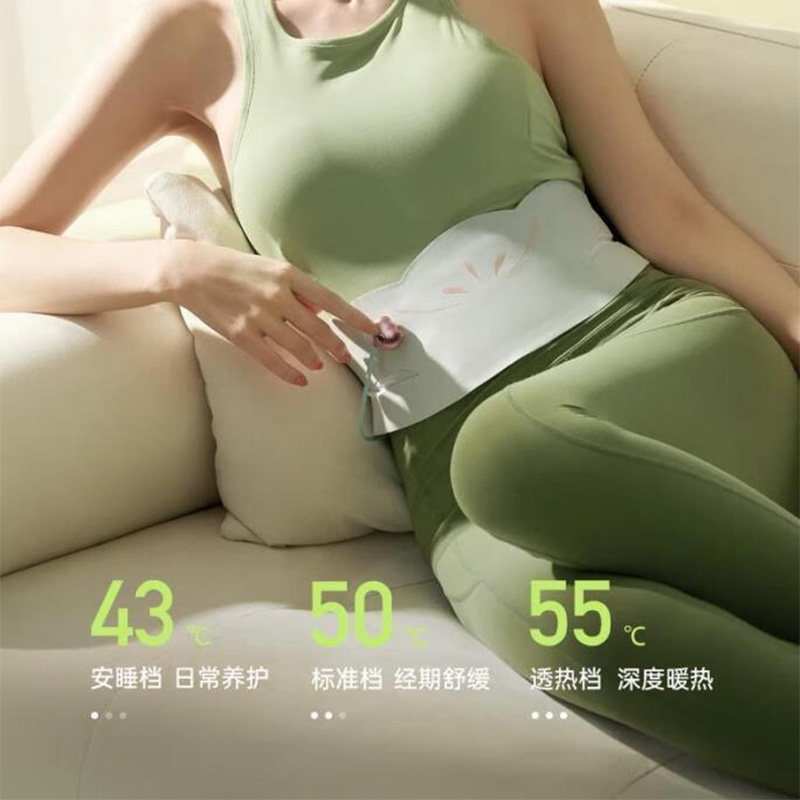 飞乐思暖宫带暖腰暖胃智能控温热敷FW-010935(颜色随机)高清大图