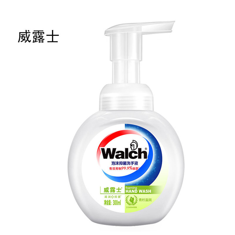 威露士(Walch) 泡沫抑菌 青柠盈润 洗手液 300ml （单位：瓶）
