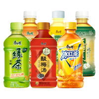 康师傅冰红茶/绿茶/清茶/茉莉蜜茶/冰红茶零卡无糖/鲜果橙330ml*12瓶/整箱迷你装茶饮品