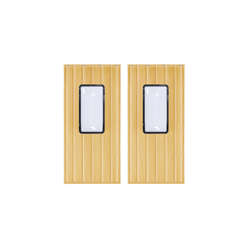 天空桥 棉门帘 MML-4金黄色40*80cm二层棉 平方米高清大图