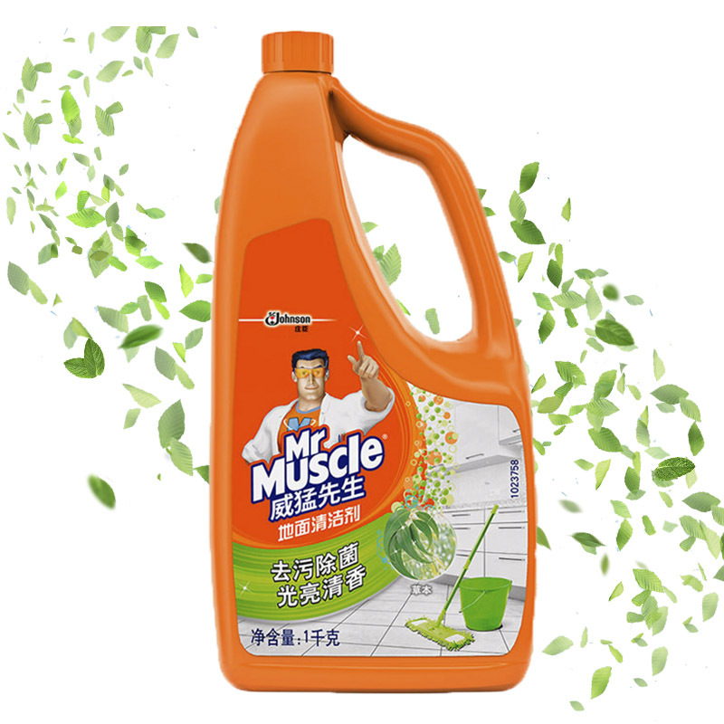 威猛先生地面清洁剂 草本1kg 瓷砖清洁剂 地板清洁剂 木地板清洁剂