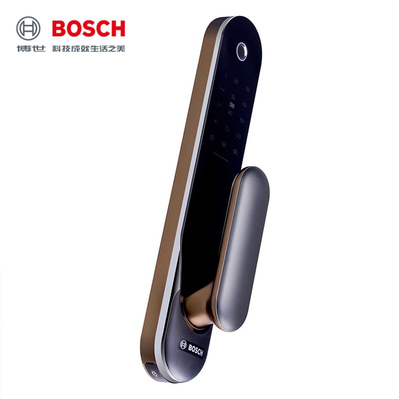 博世(BOSCH)指纹锁智能锁智能门锁电子锁智能家居家用防盗门密码磁卡锁FU700琥珀金