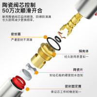 DERUIMAN 热水阀热水器马桶三角不锈钢止水阀 角阀