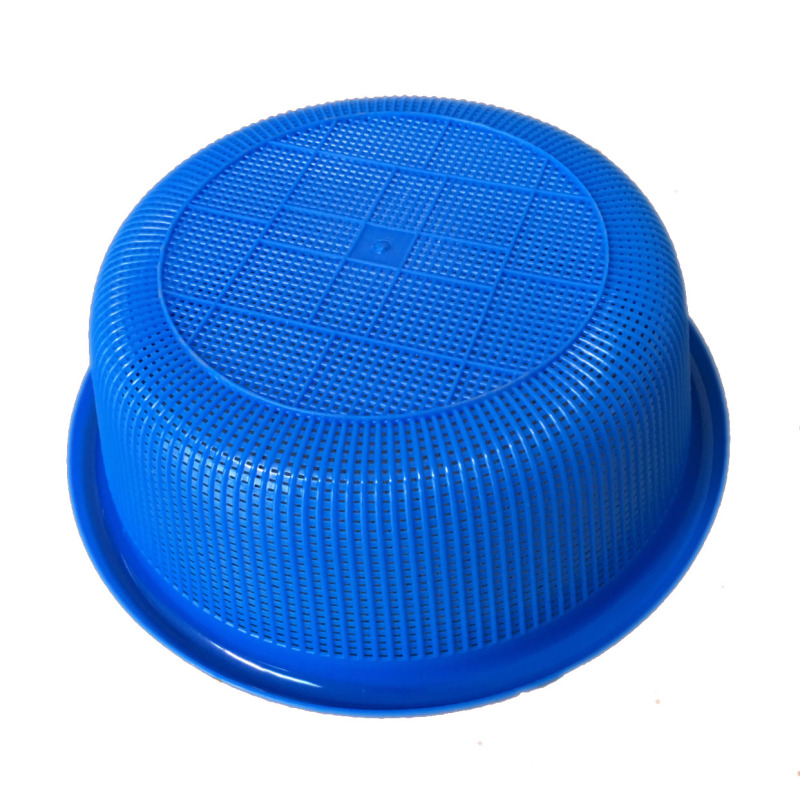 顺心优 厨房圆形沥水菜篮 配菜篮 收纳篮 46cm/个高清大图