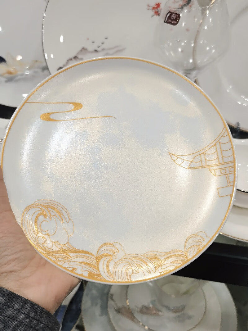 是尚 骨瓷餐具套装 款式可选 SS708/套高清大图