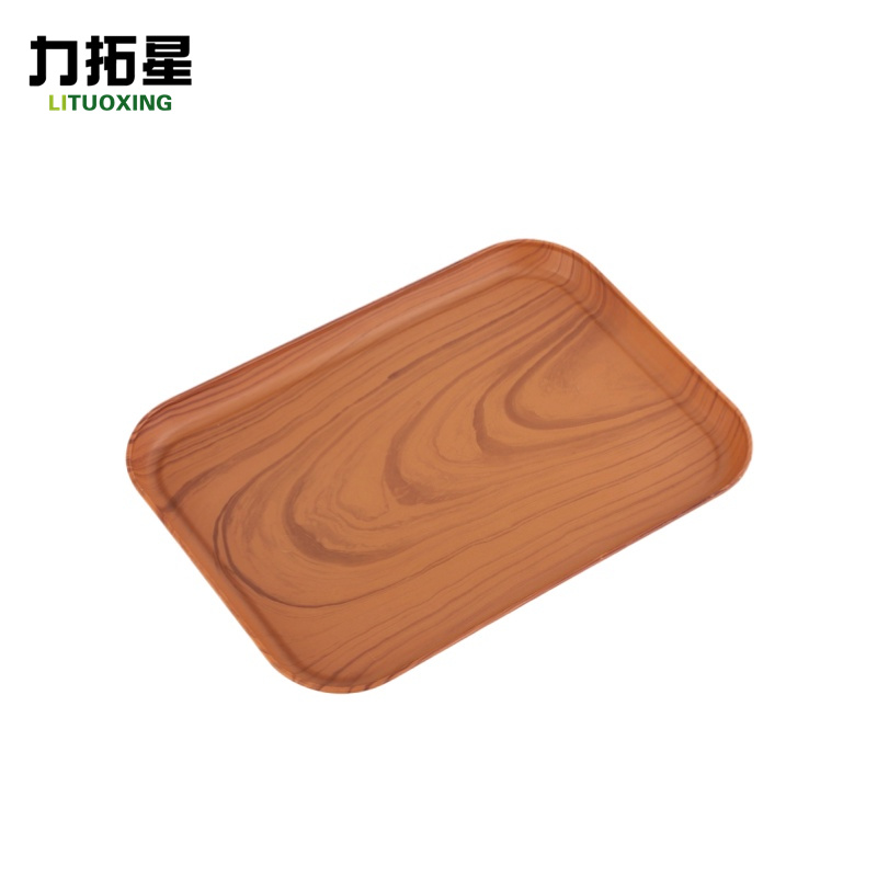 力拓星 茶盘 托盘 塑料仿木纹 个高清大图