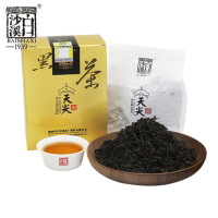 湖南茶叶安化黑茶2020年 白沙溪一级嫩料散茶湘尖茶 松烟香天尖茶200g