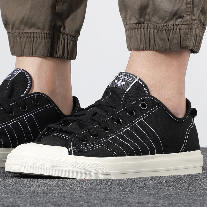 Adidas/阿迪达斯三叶草 男鞋21新款NIZZA RF舒适耐磨透气休闲鞋 EE5599