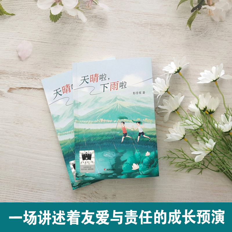 天晴啦,下雨啦 [正版]天晴啦下雨啦讲述友爱与责任的成长故事呈现至美童趣守护纯真童心儿童文学小学生课外阅读9787570高清大图