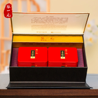 张一元绿茶茶叶 太平猴魁茶礼盒100g 当即采摘 鲜嫩爽口 金色礼盒