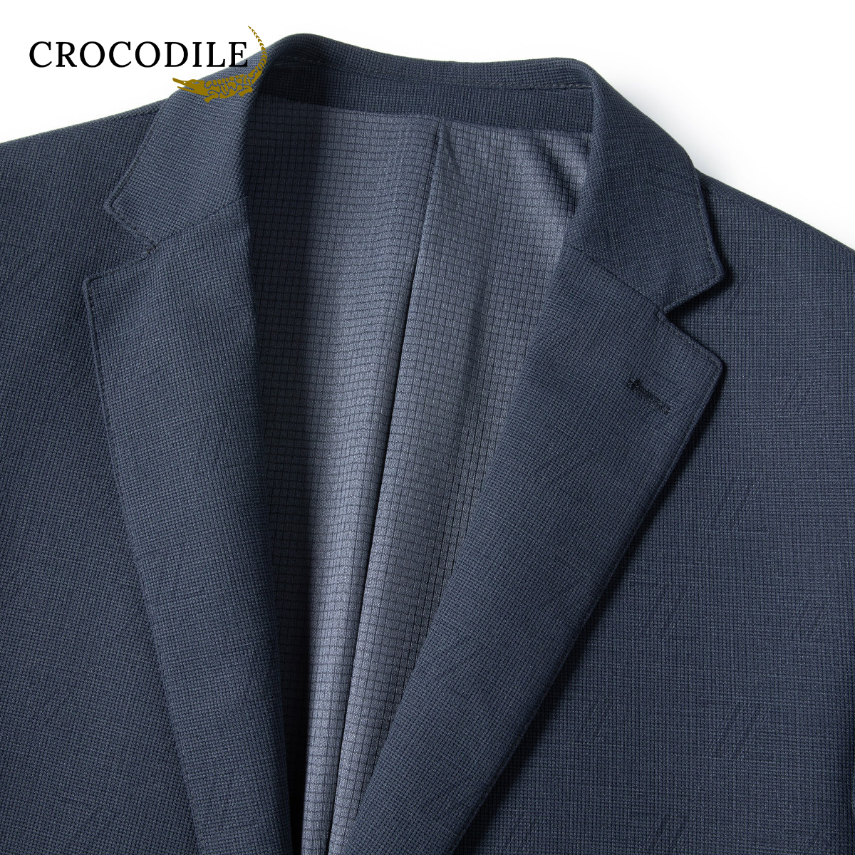 鳄鱼恤CROCODILE 男士秋冬时尚商务西装休闲百搭外套高清大图