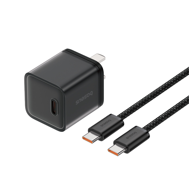 倍思小冰30w氮化镓适用苹果充电器iphone15promax充电头14快充usbc