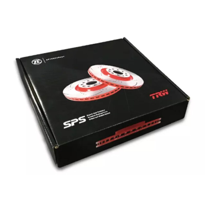 天合(TRW)后刹车盘DF8310SL/SR适配15款发现神行/16-18款发现神行/S/SE/HSE 2.0T(对装)