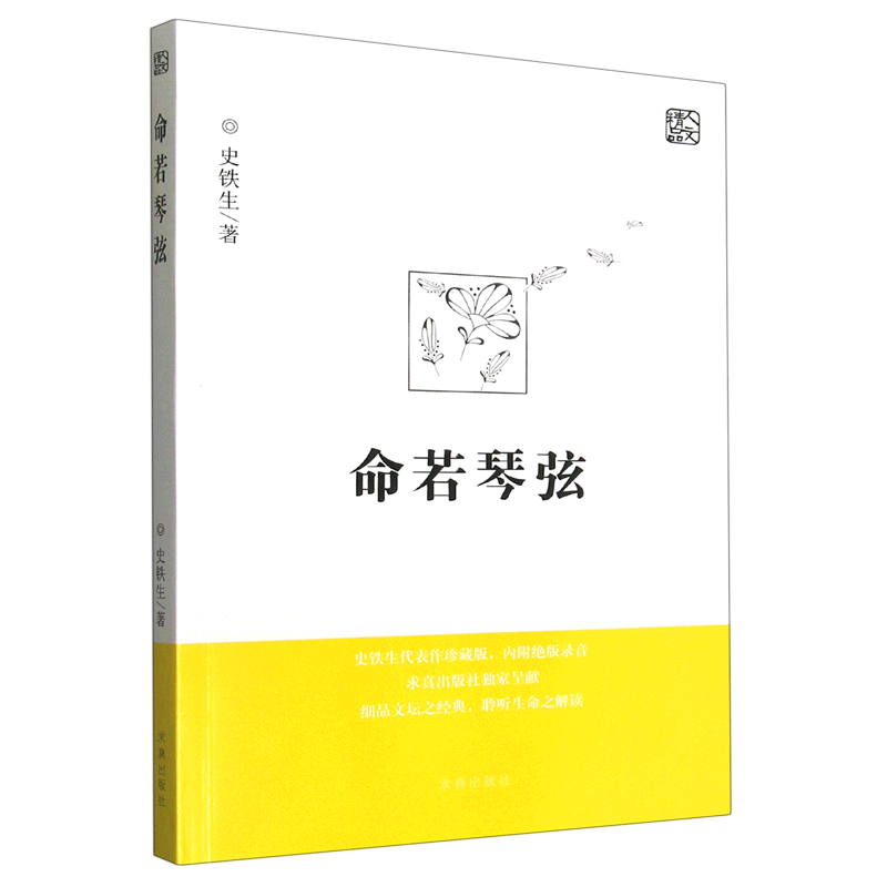 命若琴弦 [正版] 命若琴弦 史铁生 我与地坛同作者呈献细品文坛之经典聆听生命之解读文学散文随笔病隙碎笔务虚笔记史铁生文高清大图