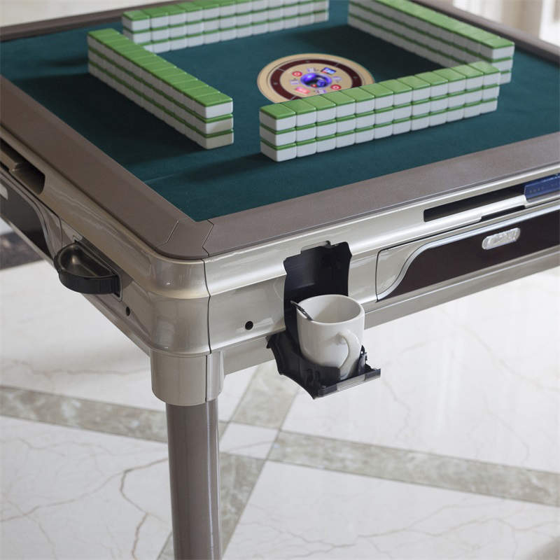 沃盛21智能全自动麻将机三层机家用电动式四口棋牌桌usb手机充电