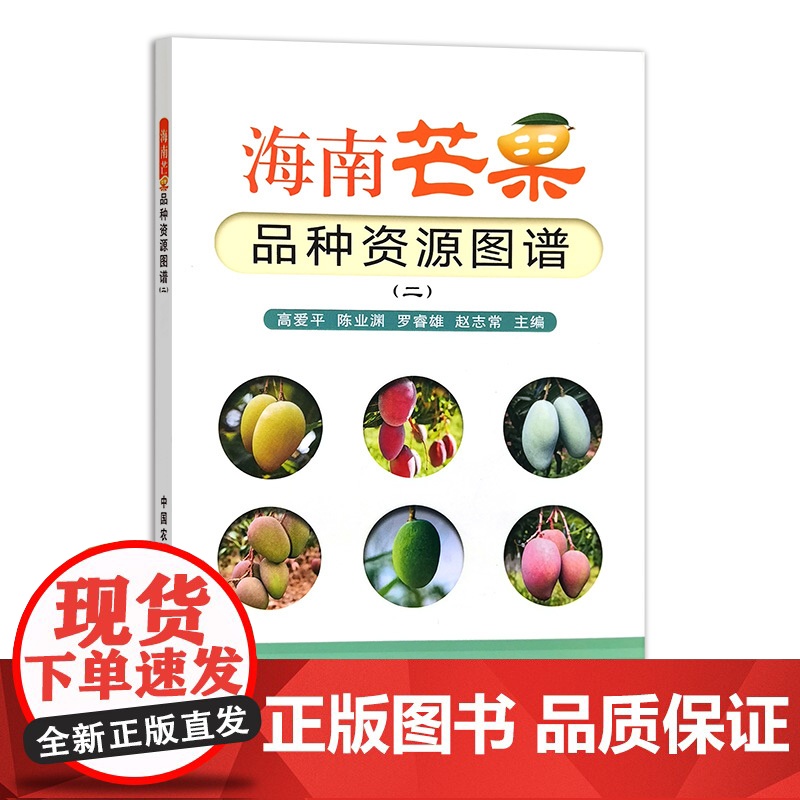 农业 海南芒果品种资源图谱(二)高爱平 陈业渊 编 9787109322608 中国农业出版社高清大图