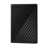 西部数据(WD)5TB USB3.0移动硬盘My Passport随行版 2.5英寸 黑色(密码保护 自动备份)3年质保