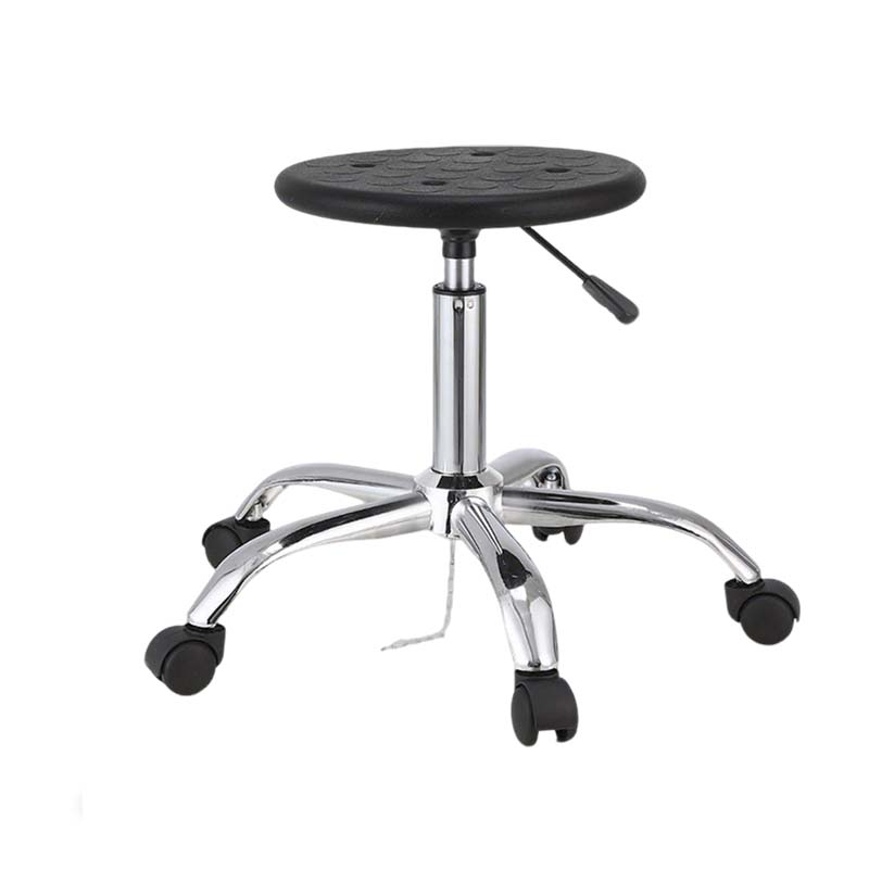 先围 防静电凳 五星脚滑轮升降44-62cm 个高清大图