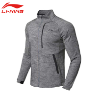 李宁LI-NING2018年卫衣男士训练系列长袖外套立领男装运动服