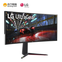 LG大金刚 38GN950 37.5英寸NanoIPS准4K144HZ电竞显示器HDR600超频160HZ曲面带鱼屏G-sync认证第二代氛围灯