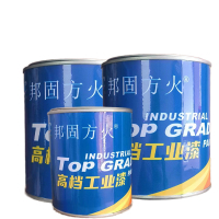 邦固方火 丙烯酸聚氨酯面漆 黑色1kg/桶