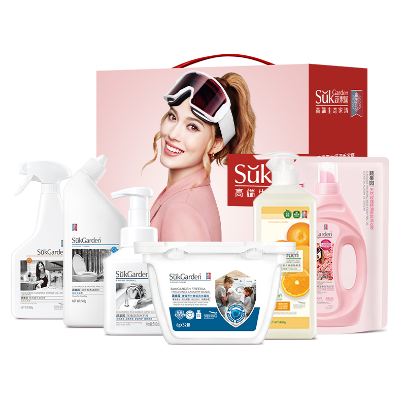 SukGarden蔬果园 大师调香家庭清洁6件套