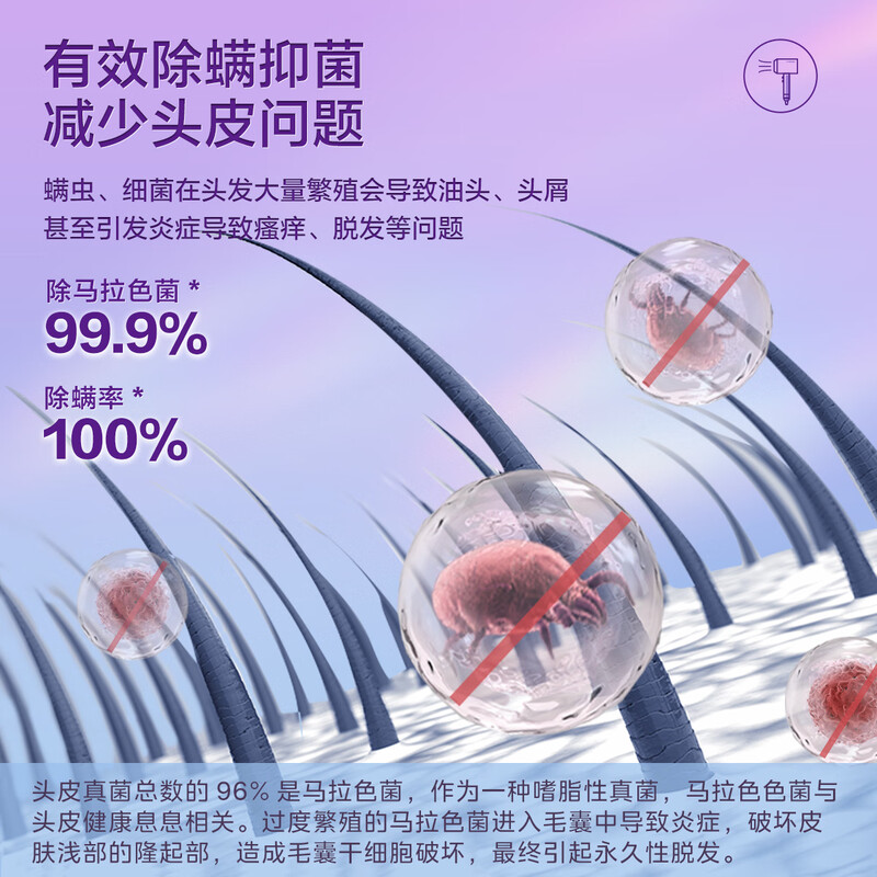 美的FJ306吹风机家用电吹风负离子恒温护发低噪音大功率电吹风筒家用负离子吹风机电风吹便携高清大图