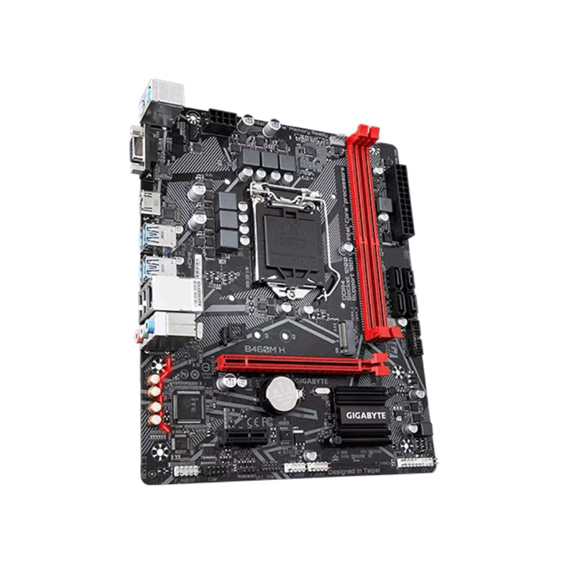 技嘉B460M H主板+i5-10400F CPU+技嘉GV-N 2060 OC-6GD显卡 套装