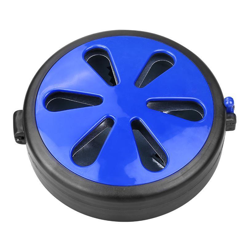 户外可挂式蚊香盘托防烫蚊香盒钓鱼夜钓露营野外挂腰随身带盖蚊香盒