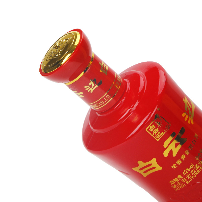 白云边 白酒 红五星陈酿 浓酱兼香型 42度 500ml高清大图