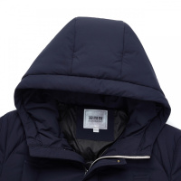 波司登中长款羽绒服男连帽冬季防寒潮外套B80142585DS