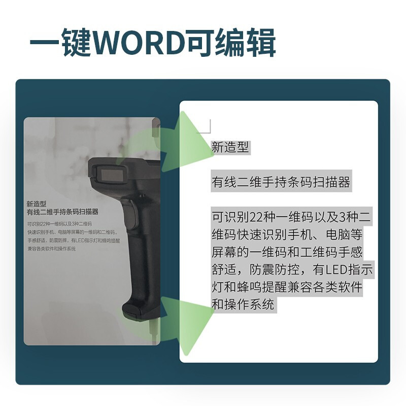 得力(deli)15164扫描仪 1200万高清像素 A4幅面软底 文档证件扫描仪 连续扫描 自动纠偏