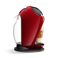 德龙(Delonghi)咖啡机欧洲进口15bar泵压意式美式胶囊Jovia小龙蛋冷热花式饮品EDG250.R 红色