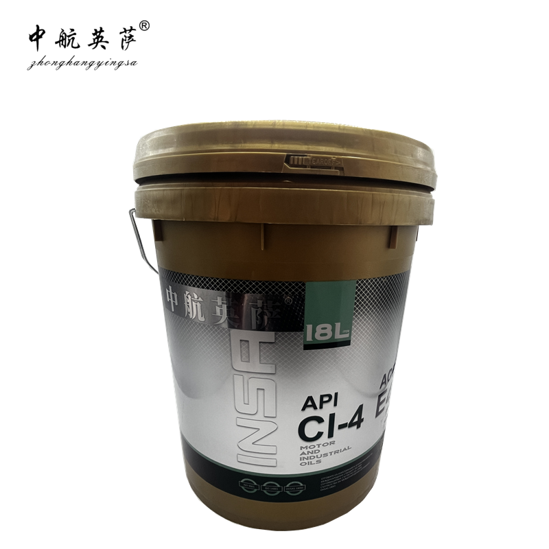 中航英萨 全合成柴机油 CI-4 10W-40 18L/桶高清大图