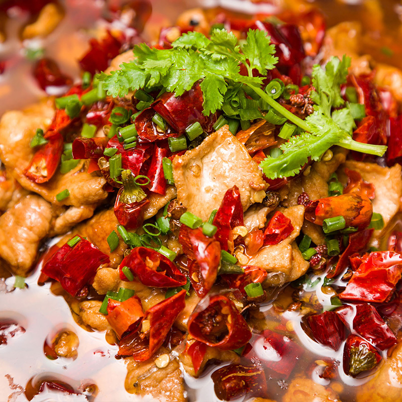 桥头飘香 水煮肉片调料120g 袋装 麻辣味 炒菜底料 调味品 调味料 卤包香料