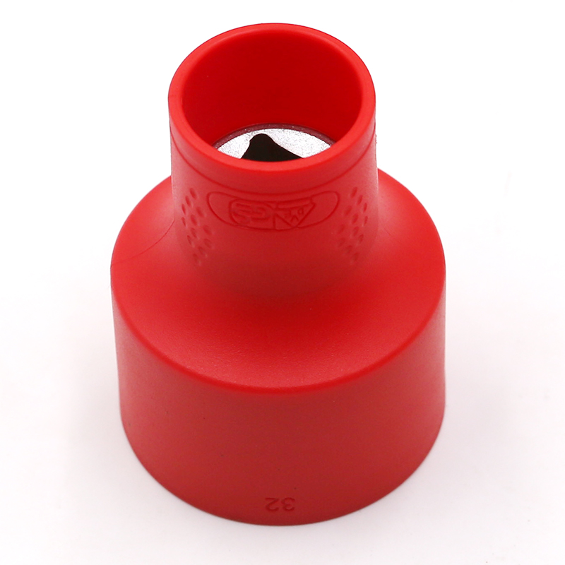 维度(WEDO)IN535 3/8寸绝缘注塑六角套筒 3/8寸(10mm)套筒头 VDE 绝缘耐压1000V高清大图