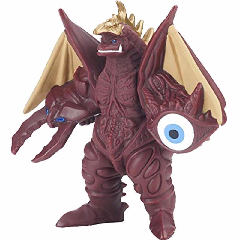 万代bandai奥特曼怪兽软胶500系列14cm模型玩具关节可动b102五帝兽