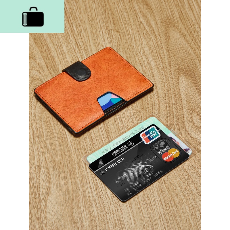 搭扣卡包男 皮小钱包男简约卡包小巧女可放驾驶证卡套NEW LAKE