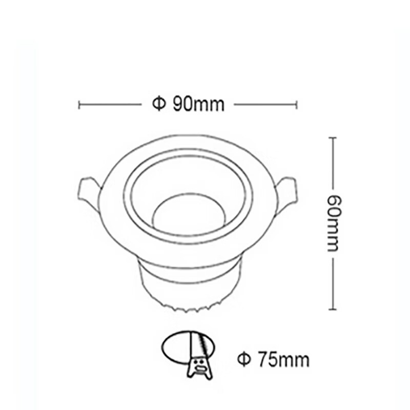 澳浦(APL)射灯APL-270COB-12A 4000K