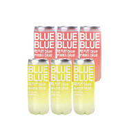 柠檬共和国(Lemon Republic)气泡果汁饮料(芭乐3+香水柠檬3)300ml*6瓶