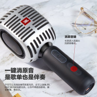 JBL音乐唱将KMC600无线麦克风蓝牙话筒音响一体麦克风全民/K歌 儿童K歌宝话筒家庭ktv玫瑰金