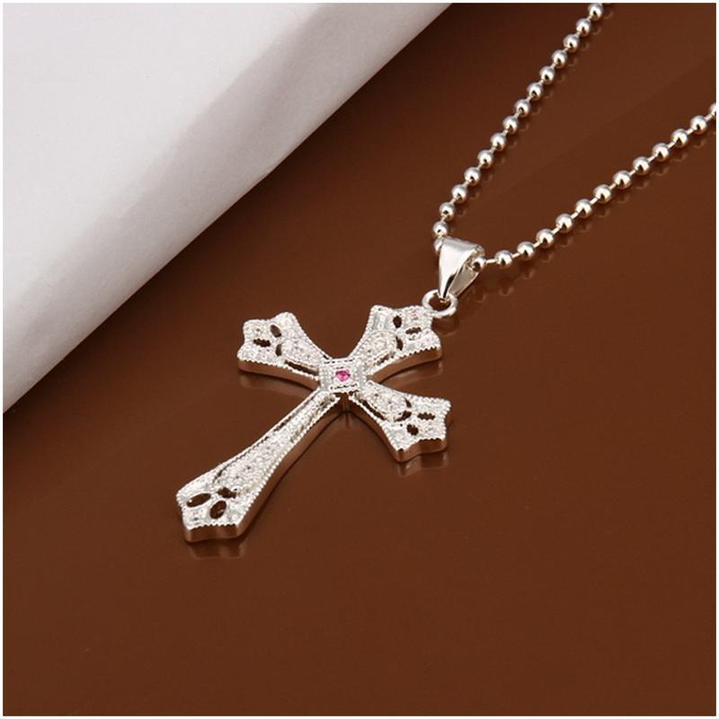 N396 Women Silver Necklace 镀925纯银女项链日韩版锁骨链潮人送女朋友七夕情人节礼物
