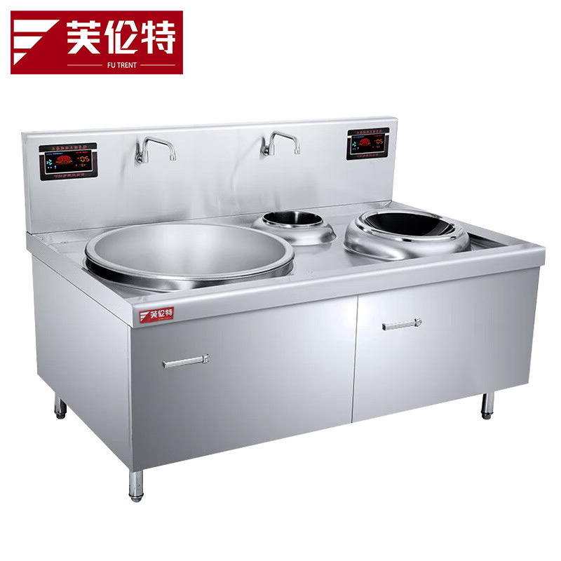芙伦特 商用电磁大小炒4080组合灶 FLT-GT-ZHZ4080-DC高清大图